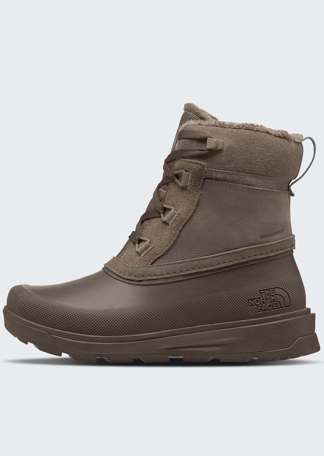 The North Face Women's Shellista V Shorty Waterproof Boots Mocha Brown/Smokey Brown