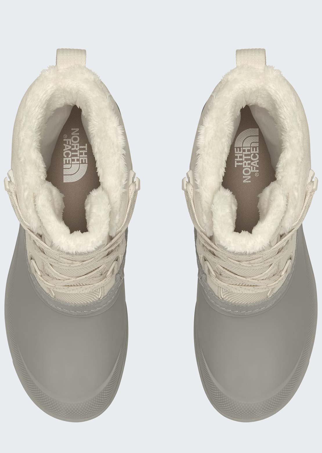 The North Face Women's Shellista V Shorty Waterproof Boots White Dune/Soapstone