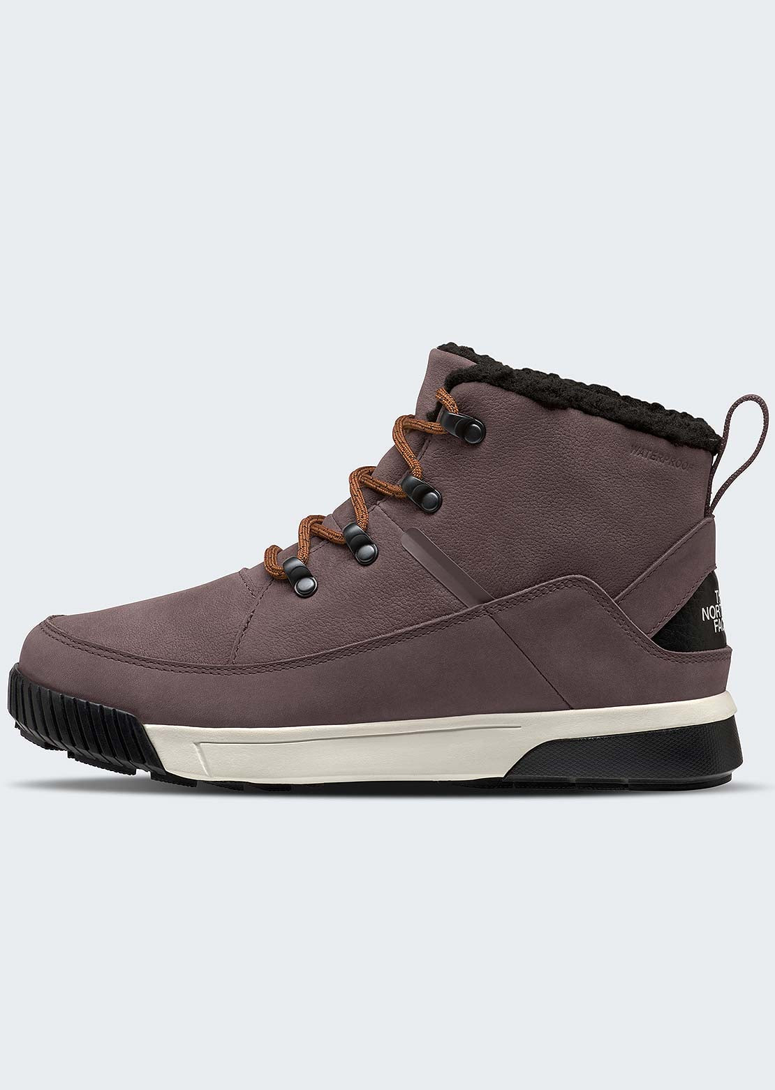 The North Face Women's Sierra Mid Lace Waterproof Boots Tawny Quartz/Burnt Umber