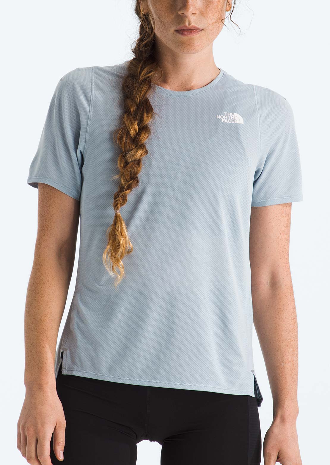 The North Face Women's Summit High Trail T-Shirt Frost Grey