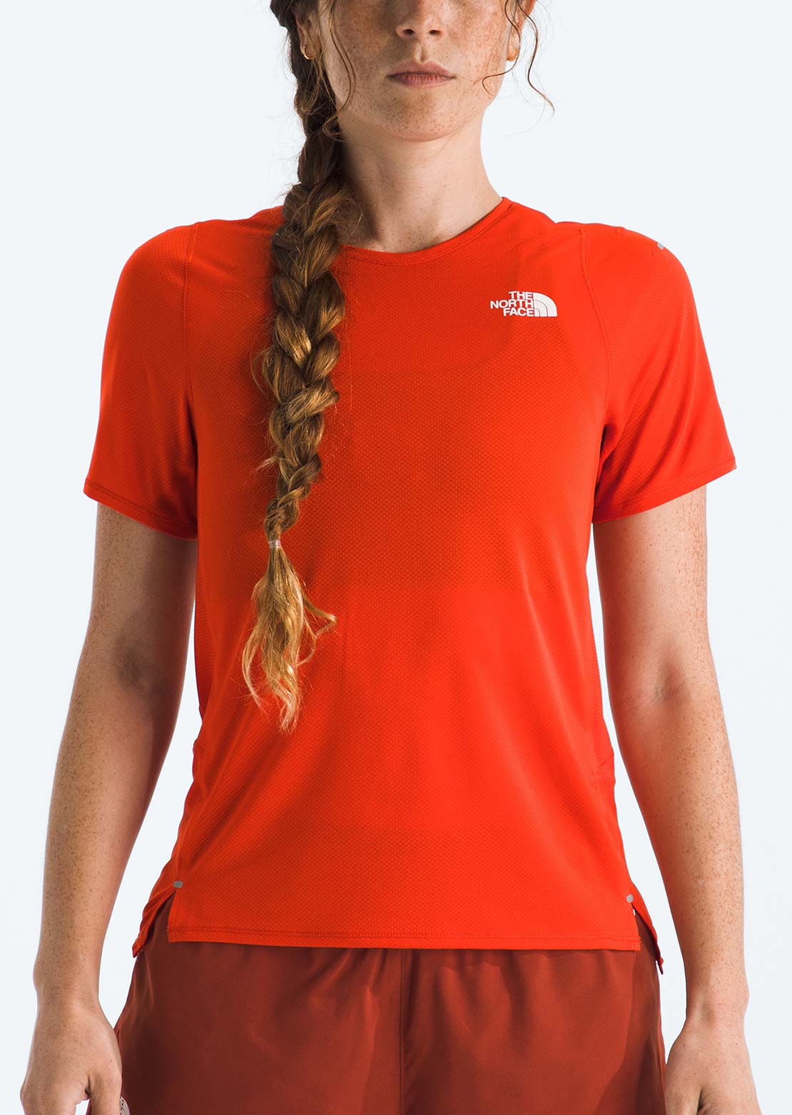 The North Face Women's Summit High Trail T-Shirt Lava Red