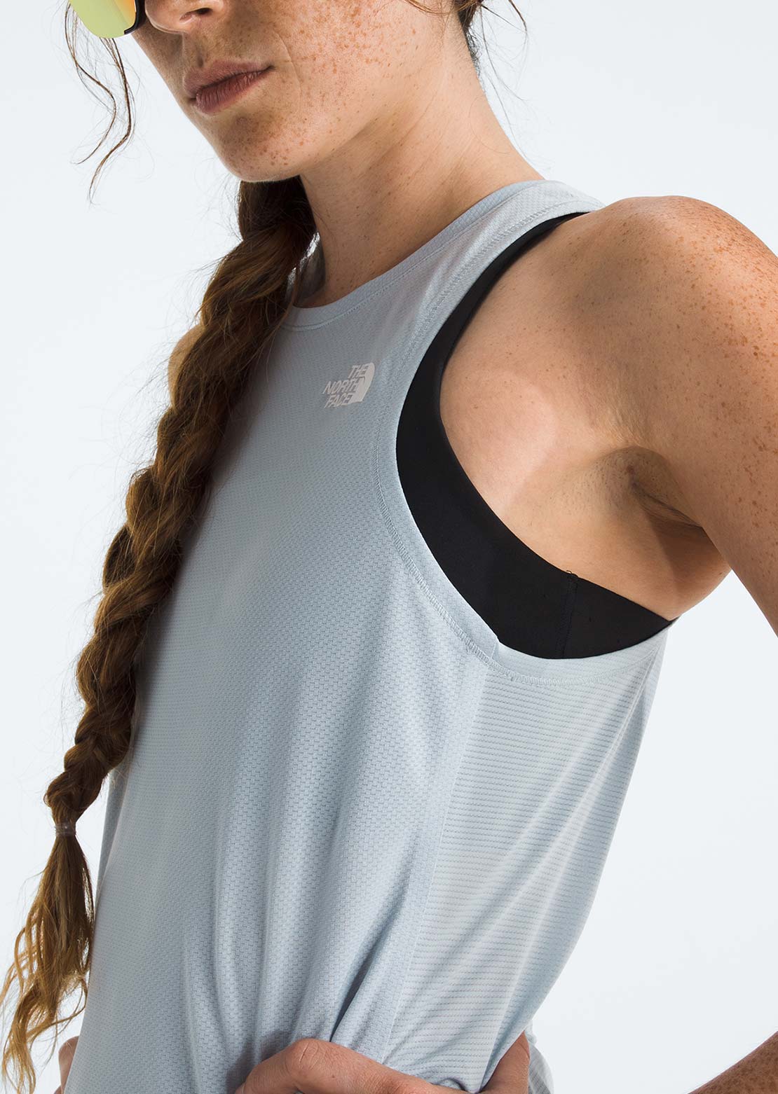 The North Face Women's Summit High Trail Tank Frost Grey
