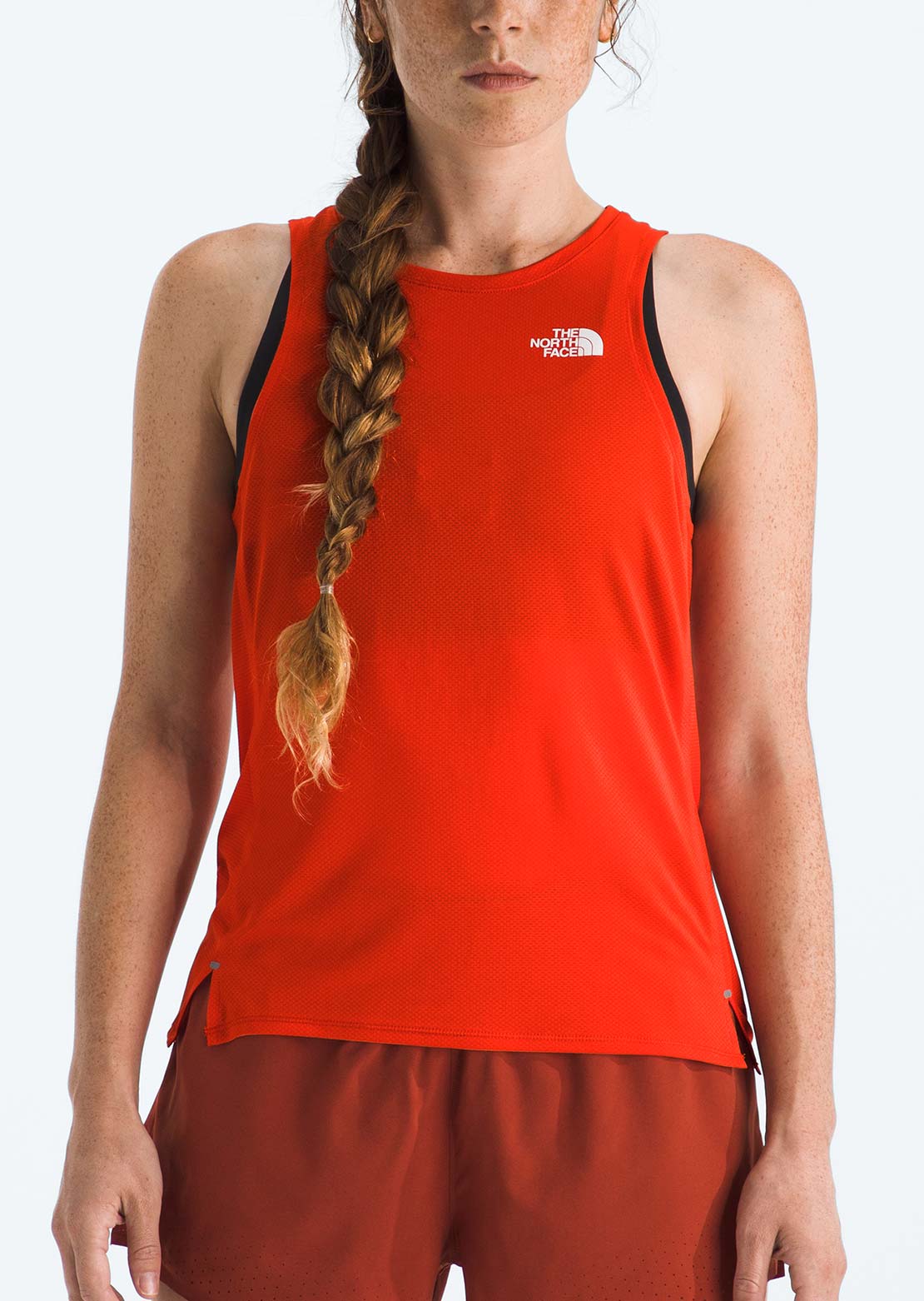 The North Face Women's Summit High Trail Tank Lava Red