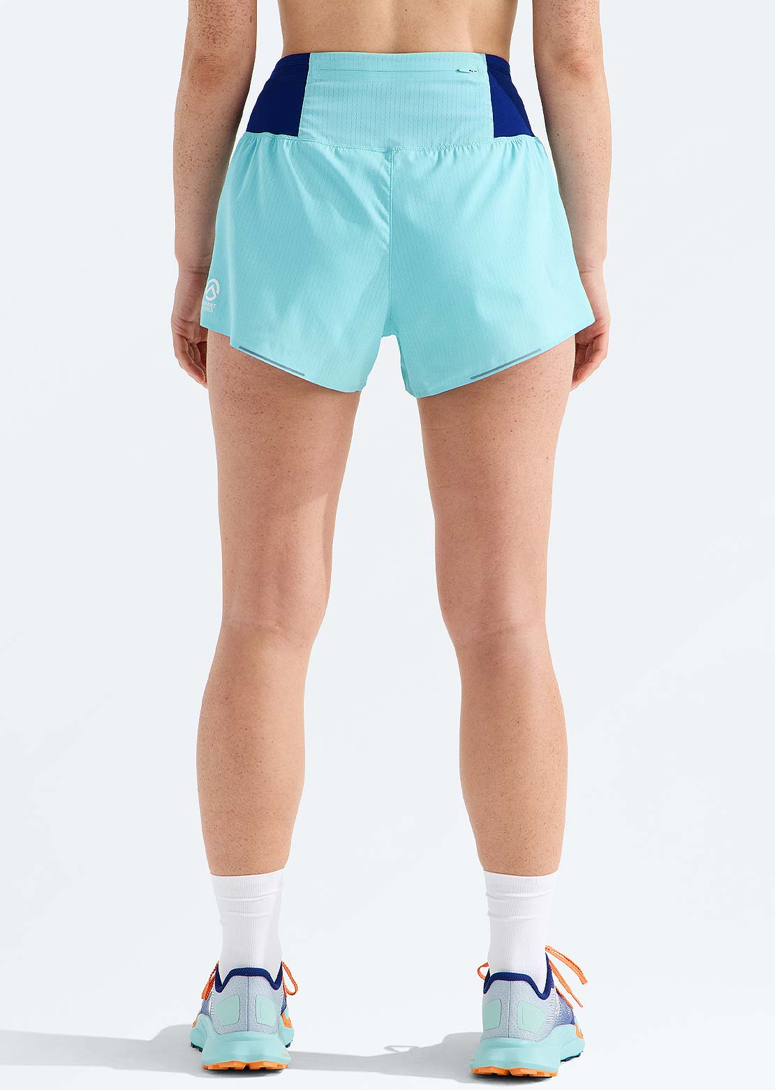 The North Face Women's Summit Pacesetter 3" Graphic Shorts Canal Blue