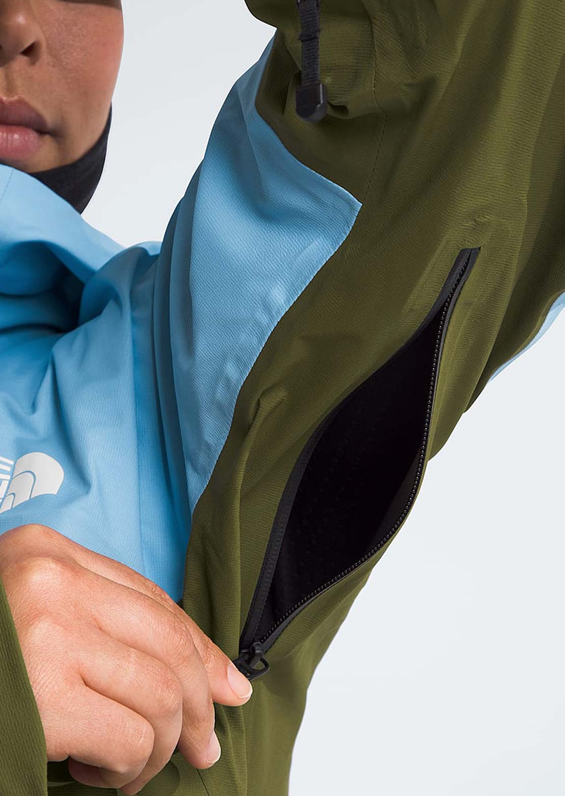 The North Face Women's Summit Stimson FUTURELIGHT Jacket Cornflower/Forest Olive