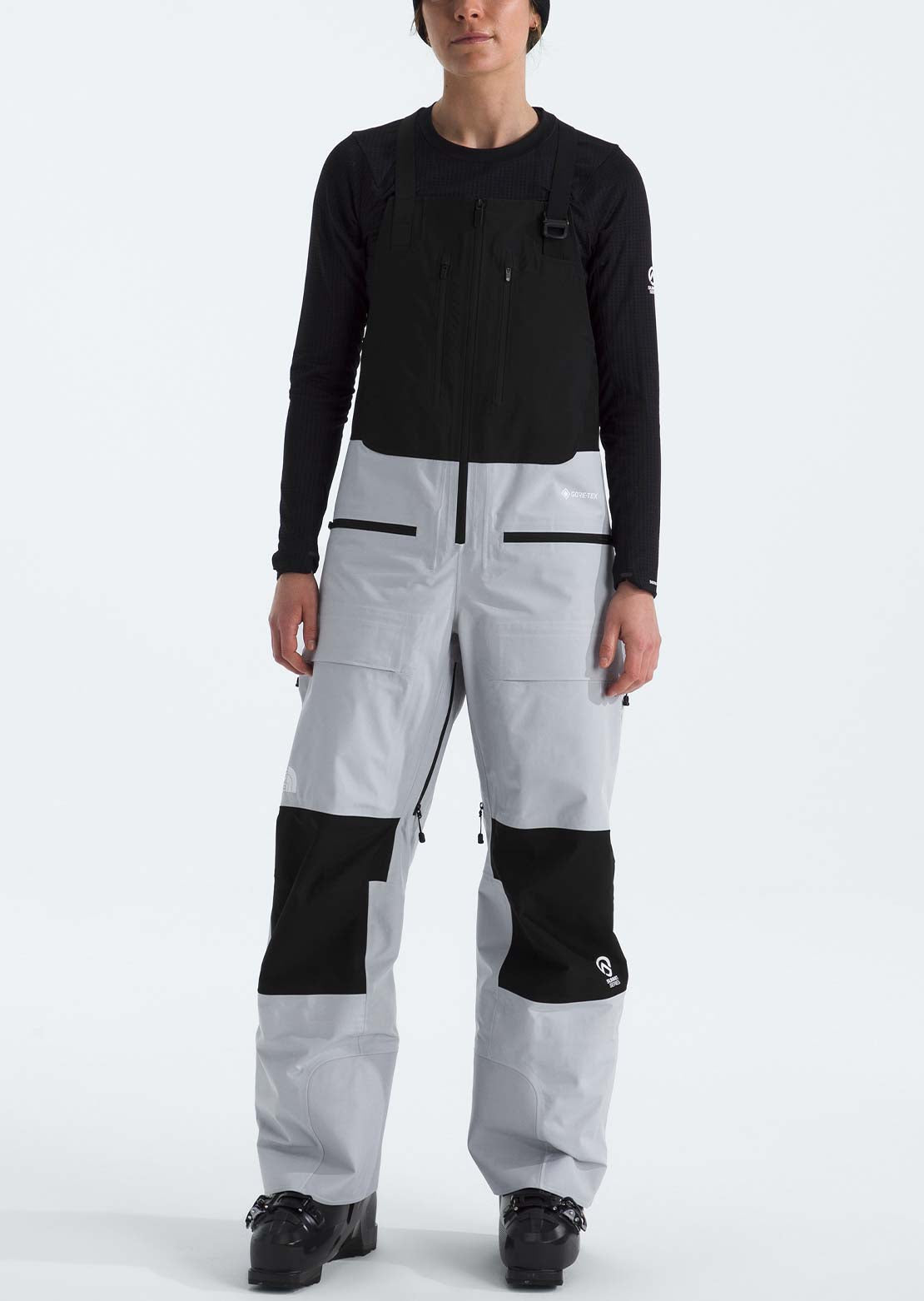 The North Face Women's Summit Verbier GTX Bib Pants Blue Flax/TNF Black