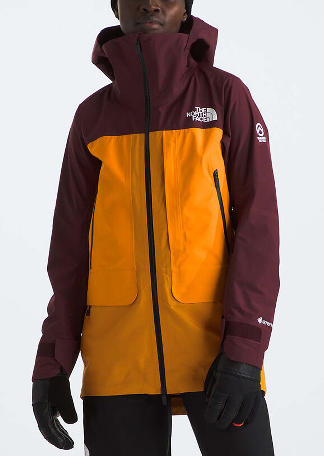 The North Face Women's Summit Verbier GTX Jacket Alpine Plum/Apricot Glaze/Iron Citrus