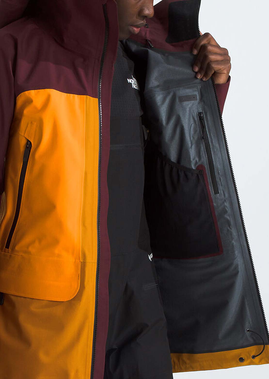 The North Face Women's Summit Verbier GTX Jacket Alpine Plum/Apricot Glaze/Iron Citrus
