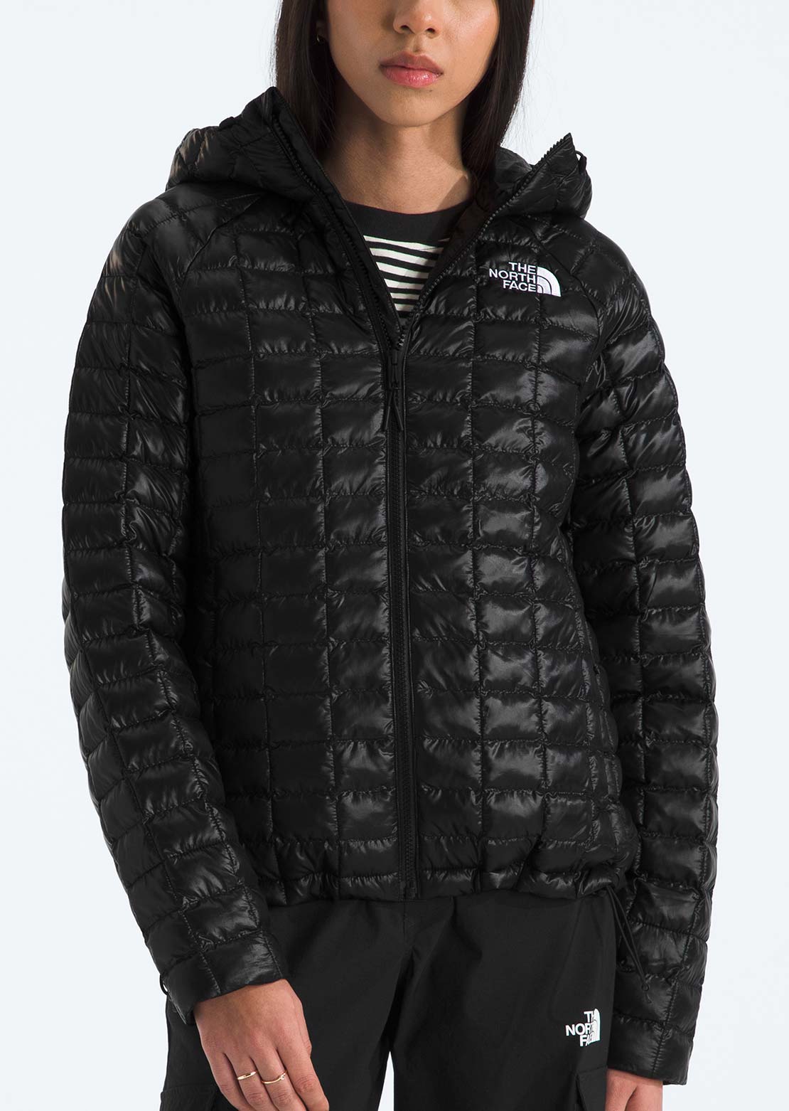 The North Face Women's ThermoBall Hooded Jacket TNF Black