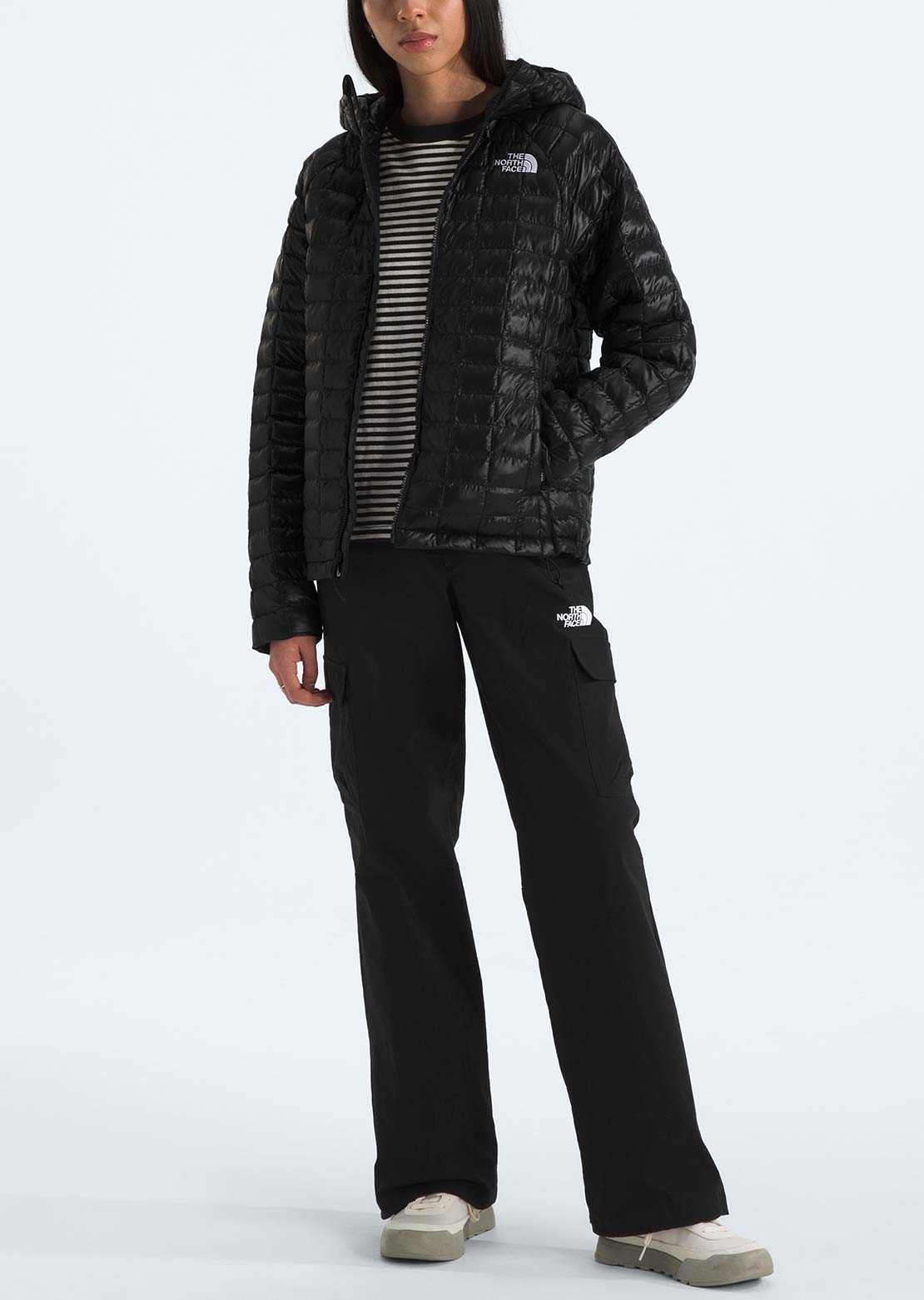 The North Face Women's ThermoBall Hooded Jacket TNF Black