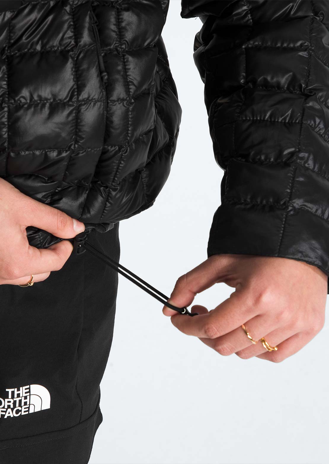 The North Face Women's ThermoBall Hooded Jacket TNF Black