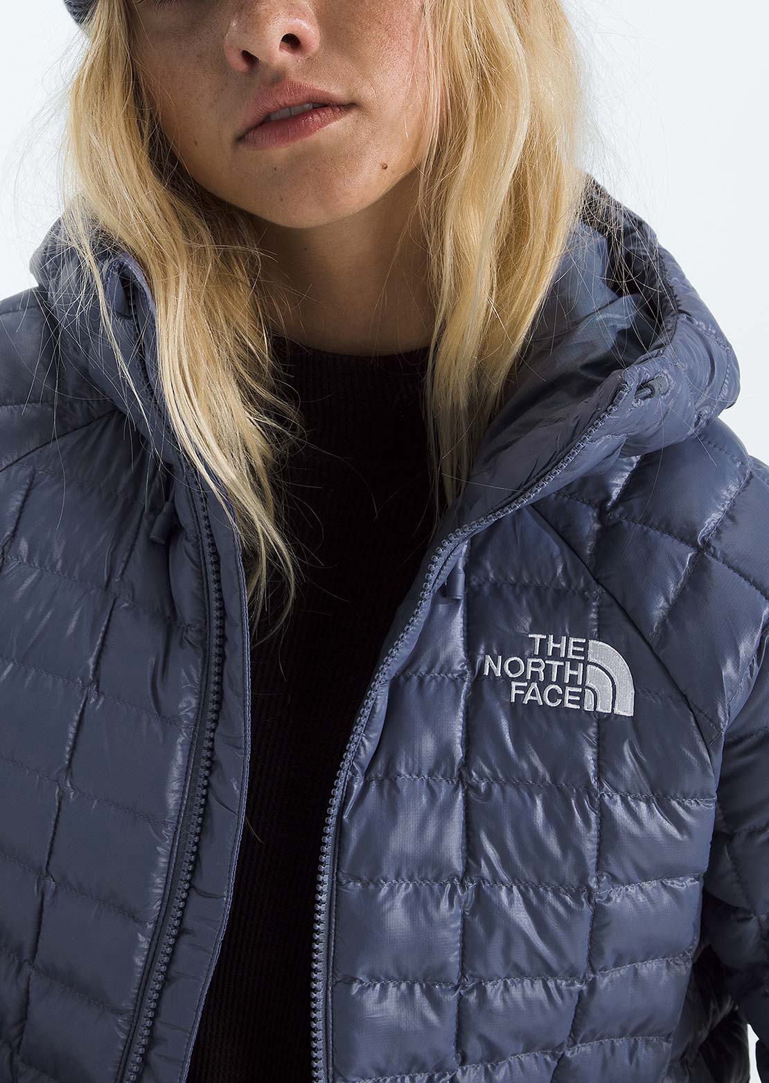 The North Face Women's ThermoBall Hooded Jacket Twilight Galaxy