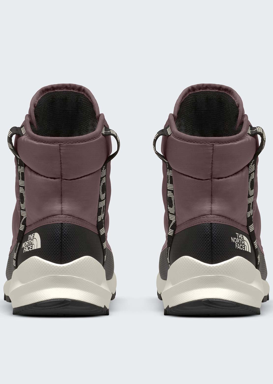 The North Face Women's ThermoBall Lace Up Luxe Waterproof Boots Tawny Quartz/Burnt Umber