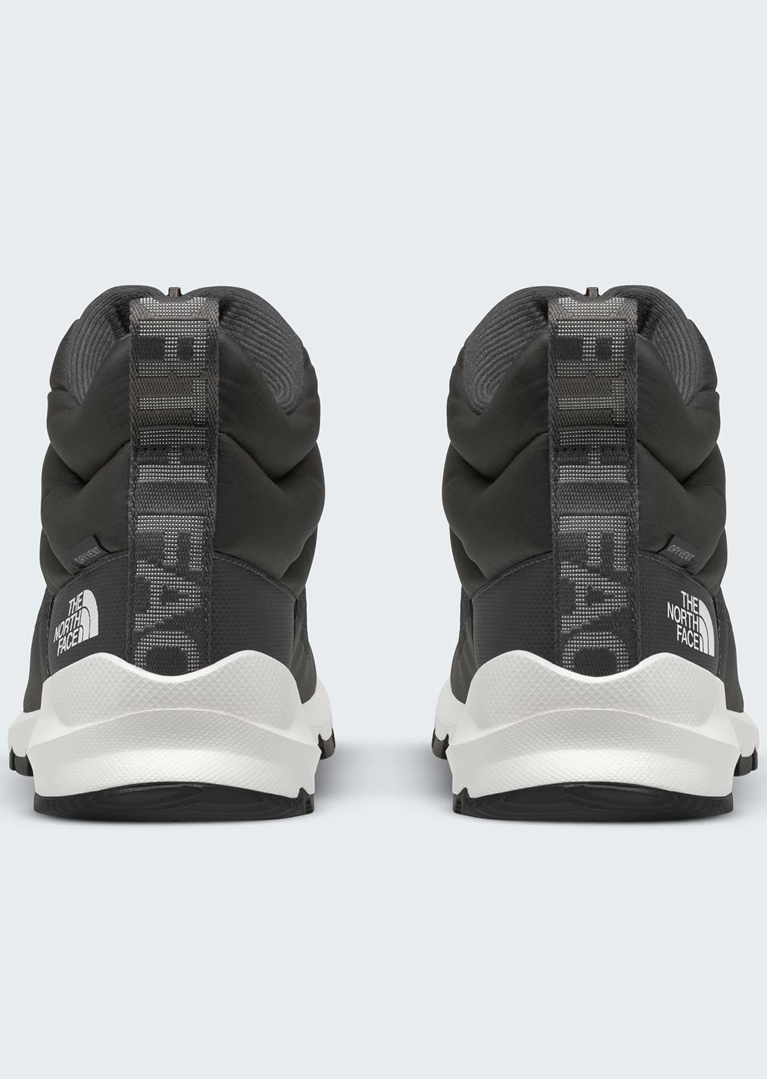 The North Face Women's ThermoBall Progressive Zip II Waterproof Boots Anthracite Grey/White Ash