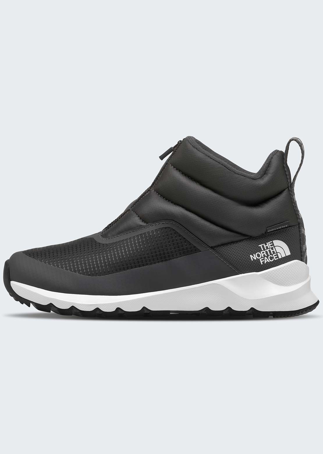The North Face Women's ThermoBall Progressive Zip II Waterproof Boots Anthracite Grey/White Ash