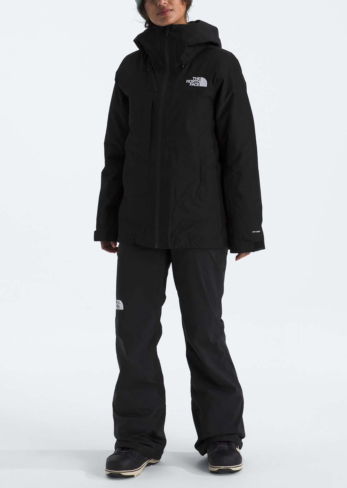 The North Face Women's ThermoBall Snow Triclimate Jacket TNF Black