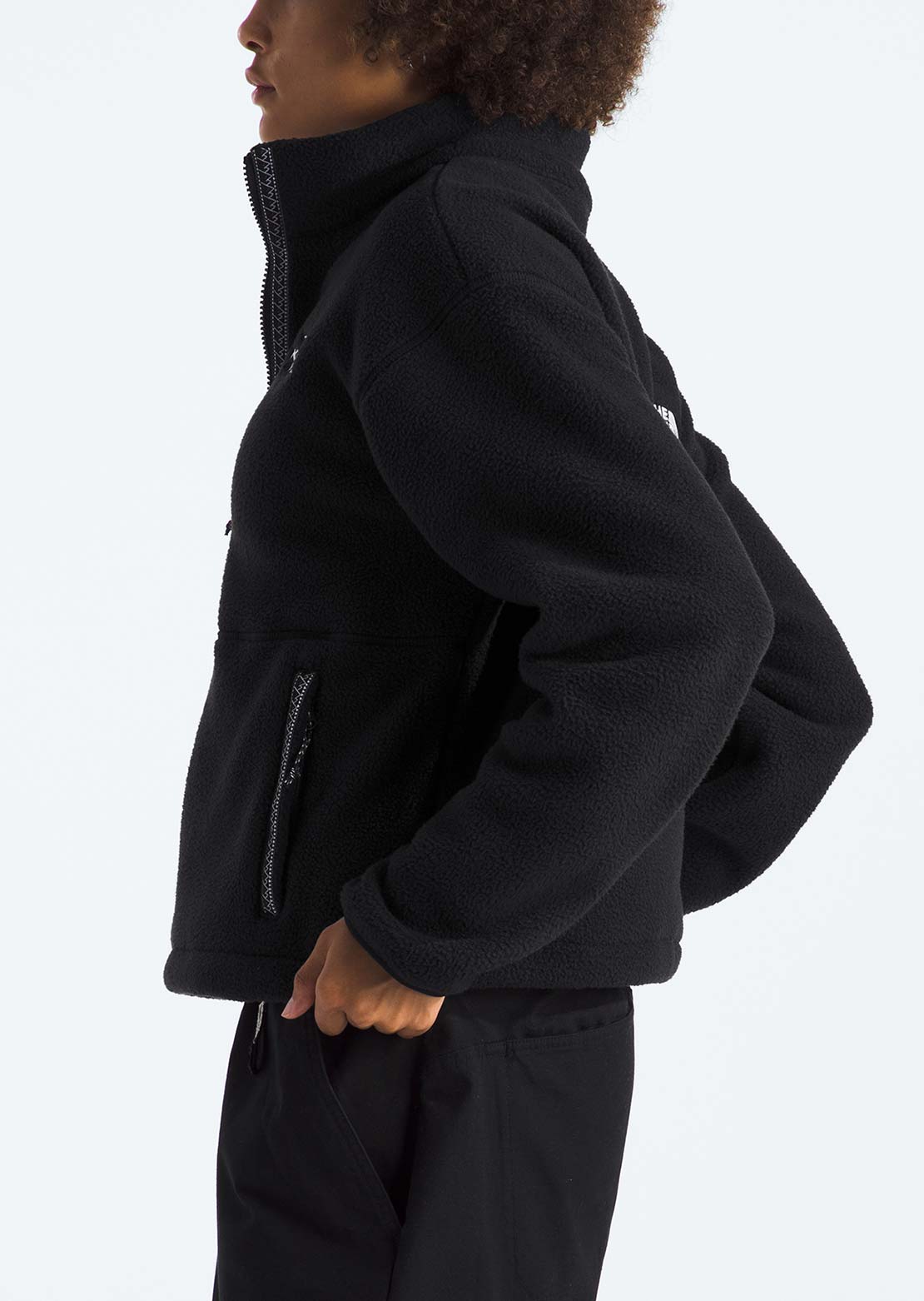The North Face Women's TNF Fleeski 1/4 Zip Pullover TNF Black/TNF Black