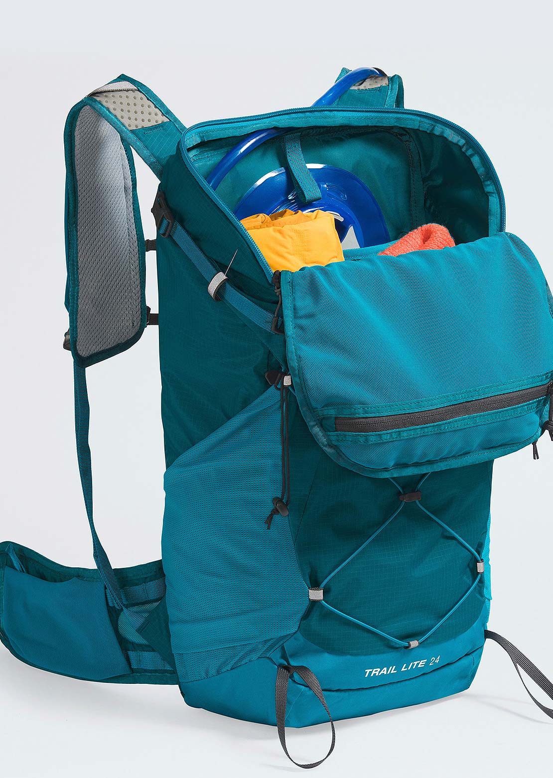 The North Face Women's Trail Lite 24L Hiking Backpack Blue Moss/Sapphire Slate