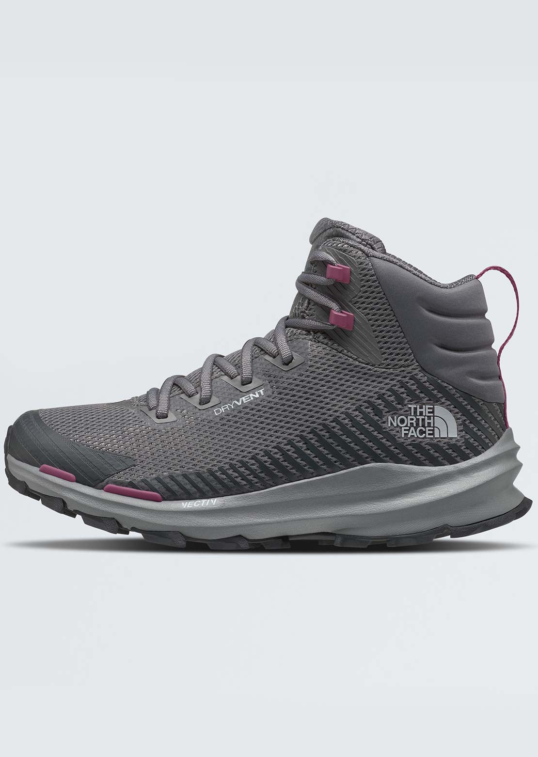 The North Face Women's VECTIV Fastpack Mid Waterproof Hiking Boots Smoked Pearl/Anthracite