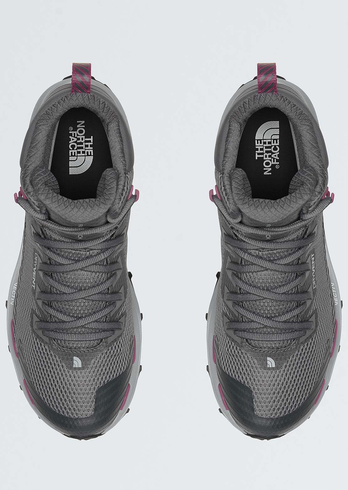 The North Face Women's VECTIV Fastpack Mid Waterproof Hiking Boots Smoked Pearl/Anthracite