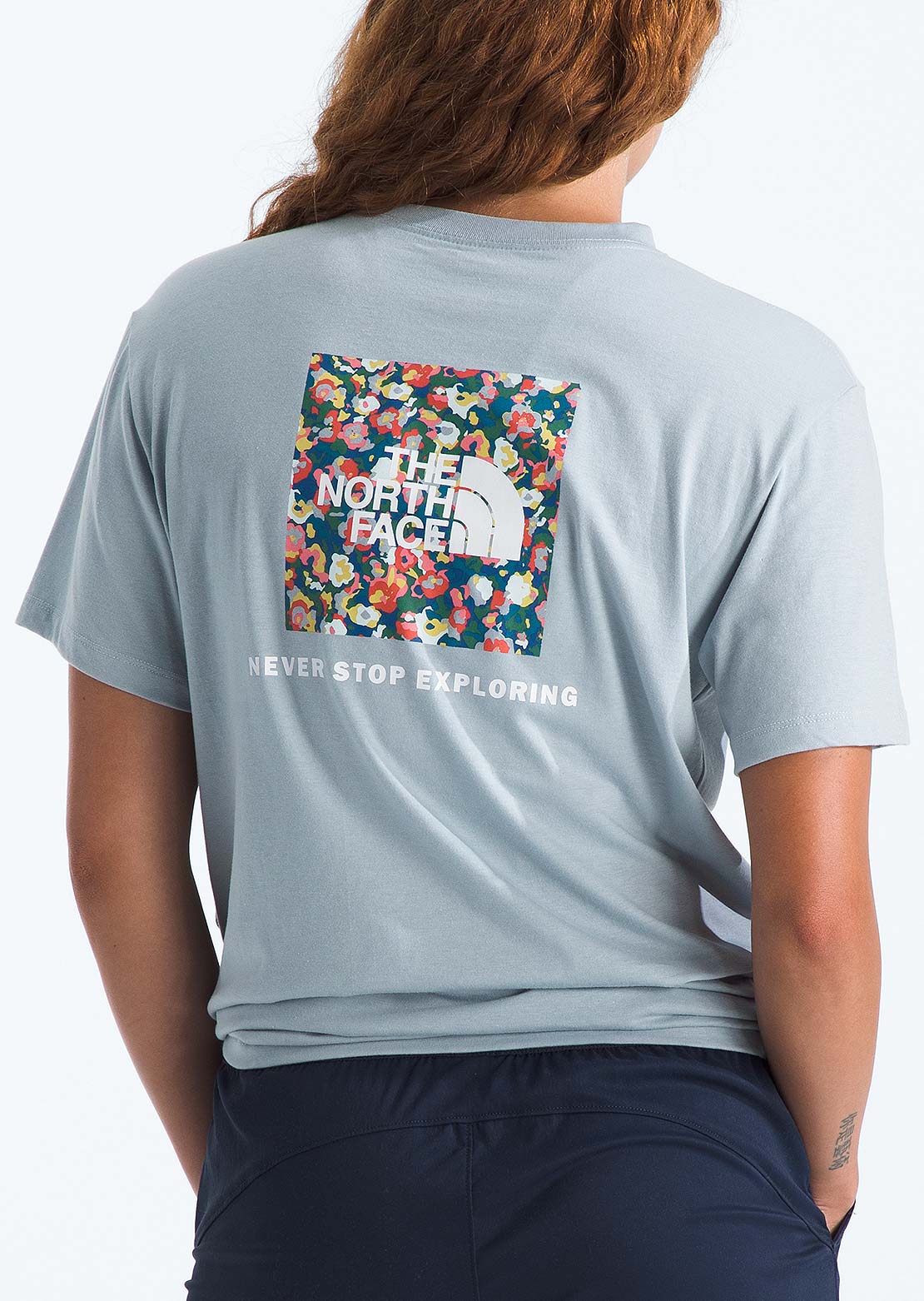 The North Face Women's Wildflower Relaxed T-Shirt Frost Grey