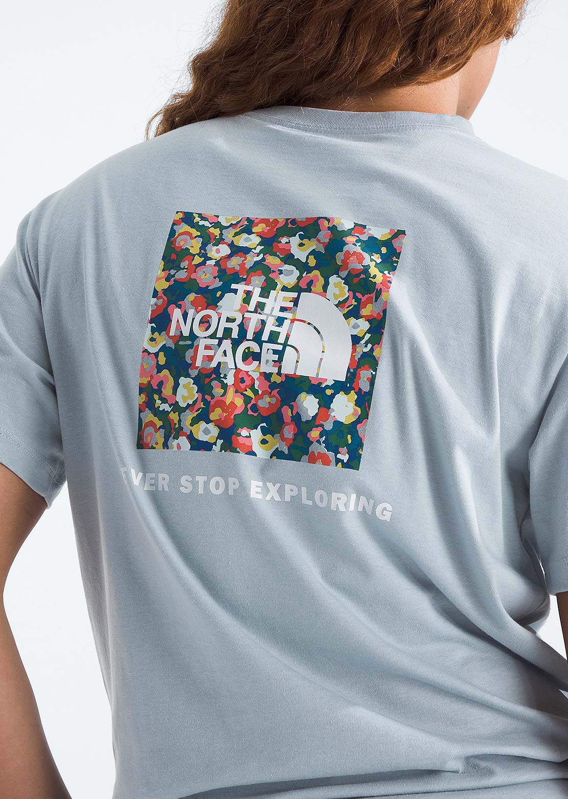 The North Face Women's Wildflower Relaxed T-Shirt Frost Grey