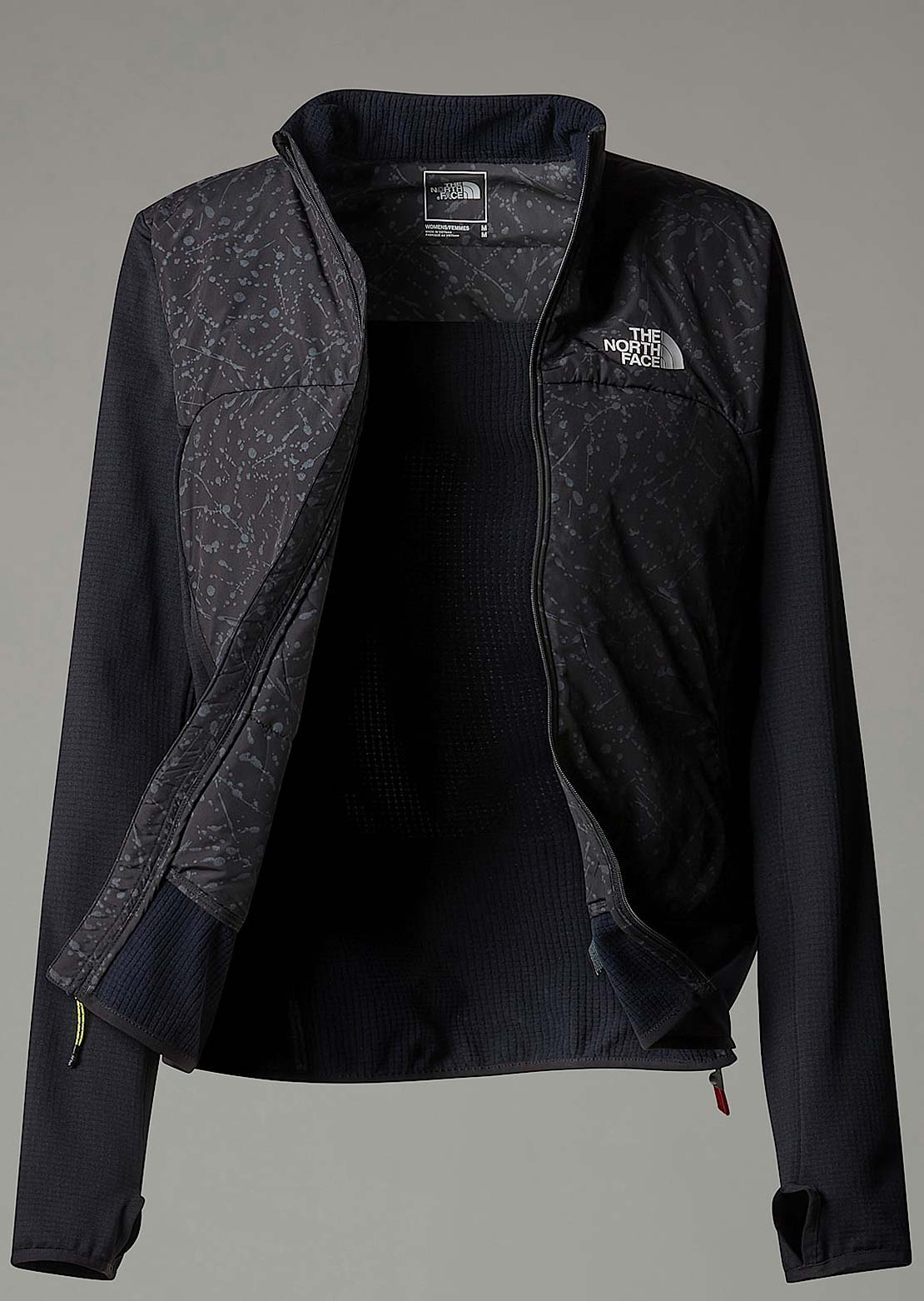 The North Face Women&#39;s Winter Warm Pro Jacket TNF Black/TNF Black Trail Reflective Print