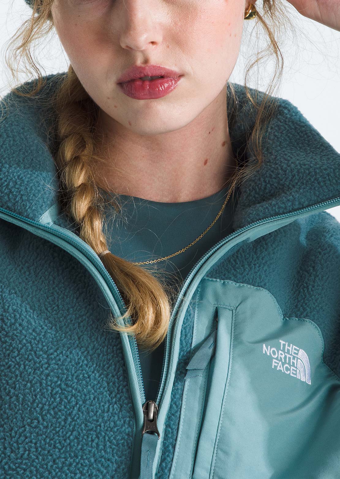 The North Face Women's Yumiori Off Peak 1/2 Zip Jacket Space/Blue Eclipse