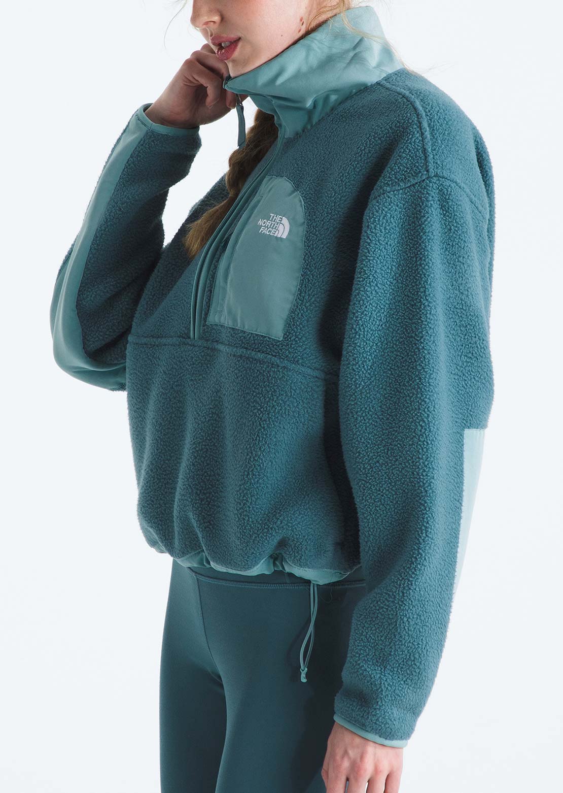 The North Face Women's Yumiori Off Peak 1/2 Zip Jacket Space/Blue Eclipse