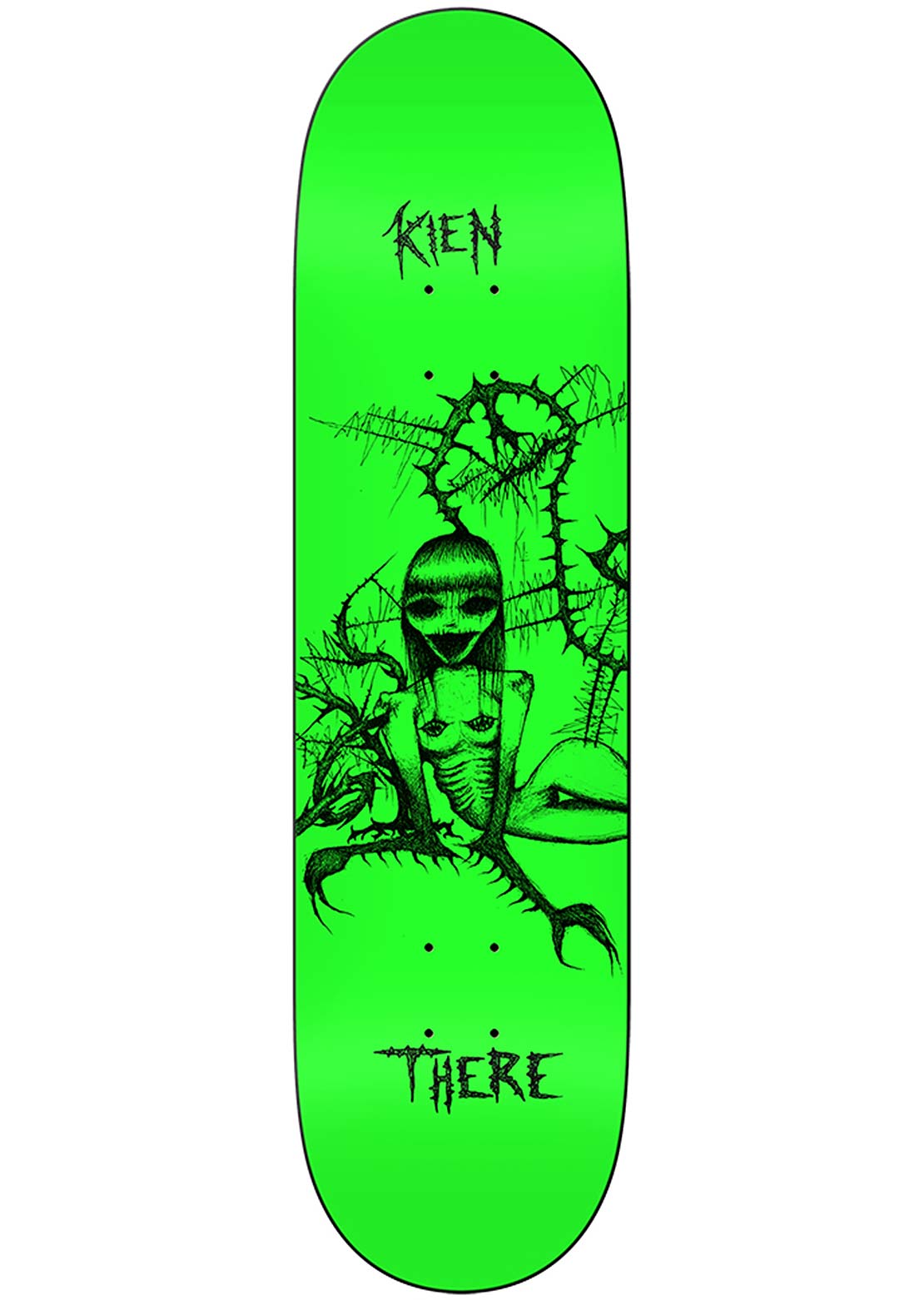 There Kien Severed Thorns Skateboard Deck