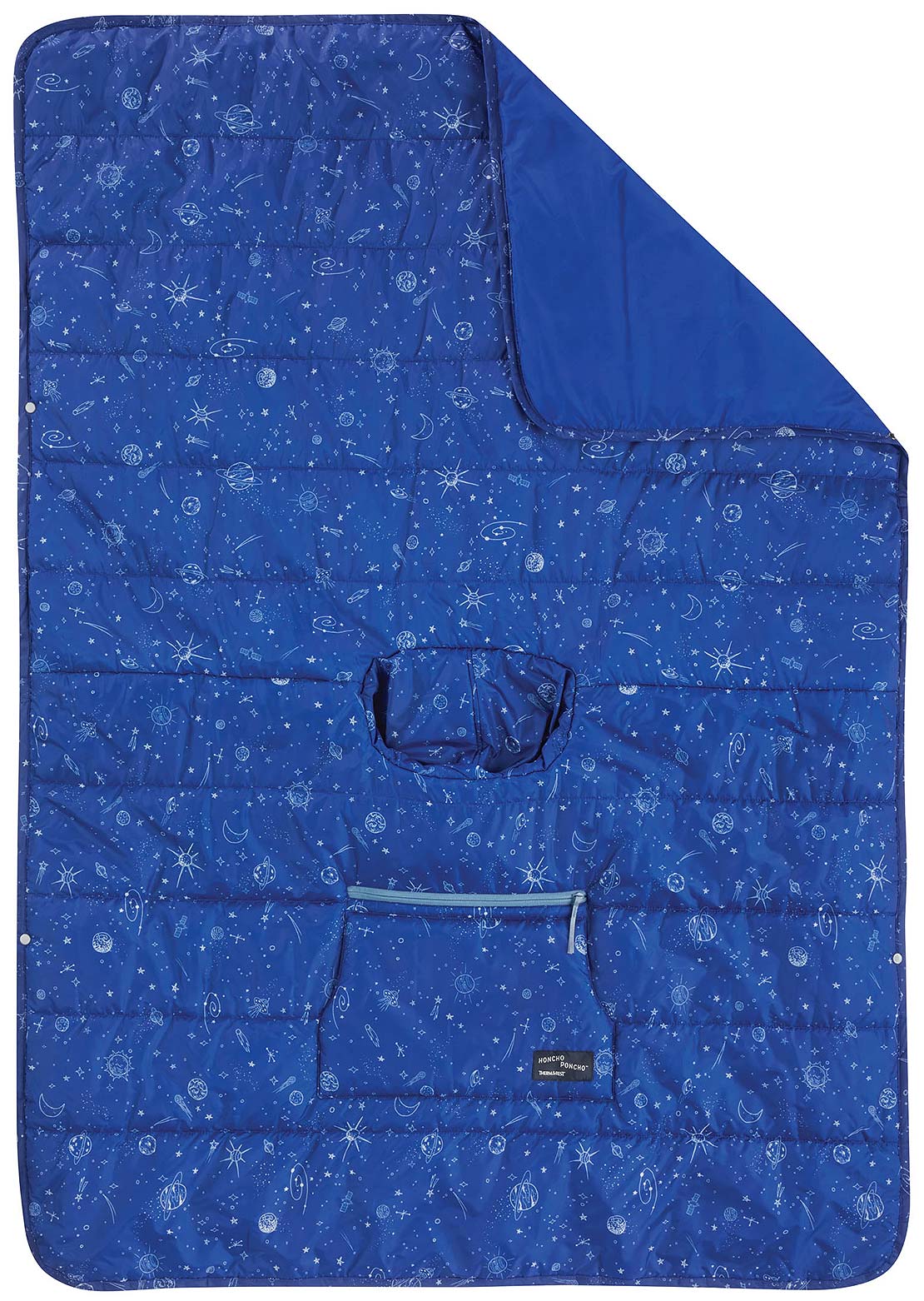 Therm-A-Rest Junior Honcho Poncho Blanket Space Print