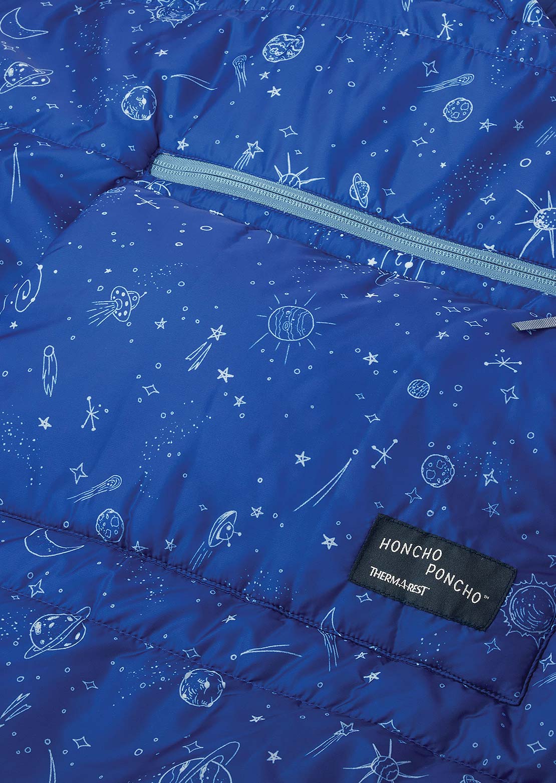 Therm-A-Rest Junior Honcho Poncho Blanket Space Print