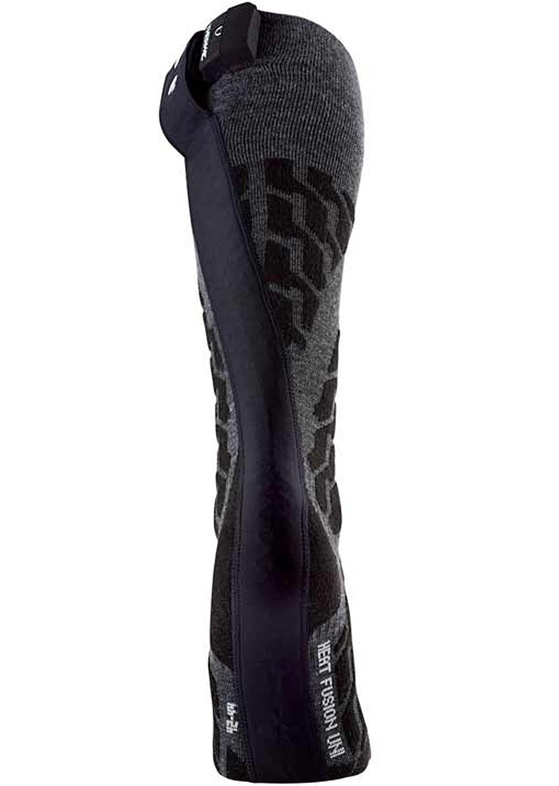 Therm-Ic Unisex Powersock Heat Fusion Uni Socks Black/Grey