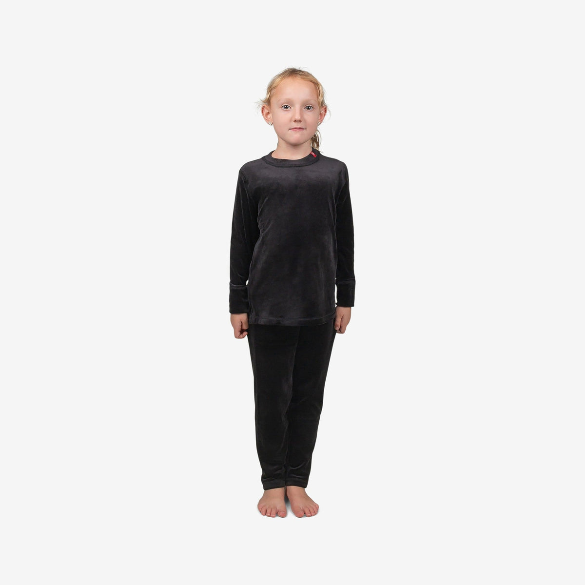 Airhole Thermal Set Kids Milk Fleece