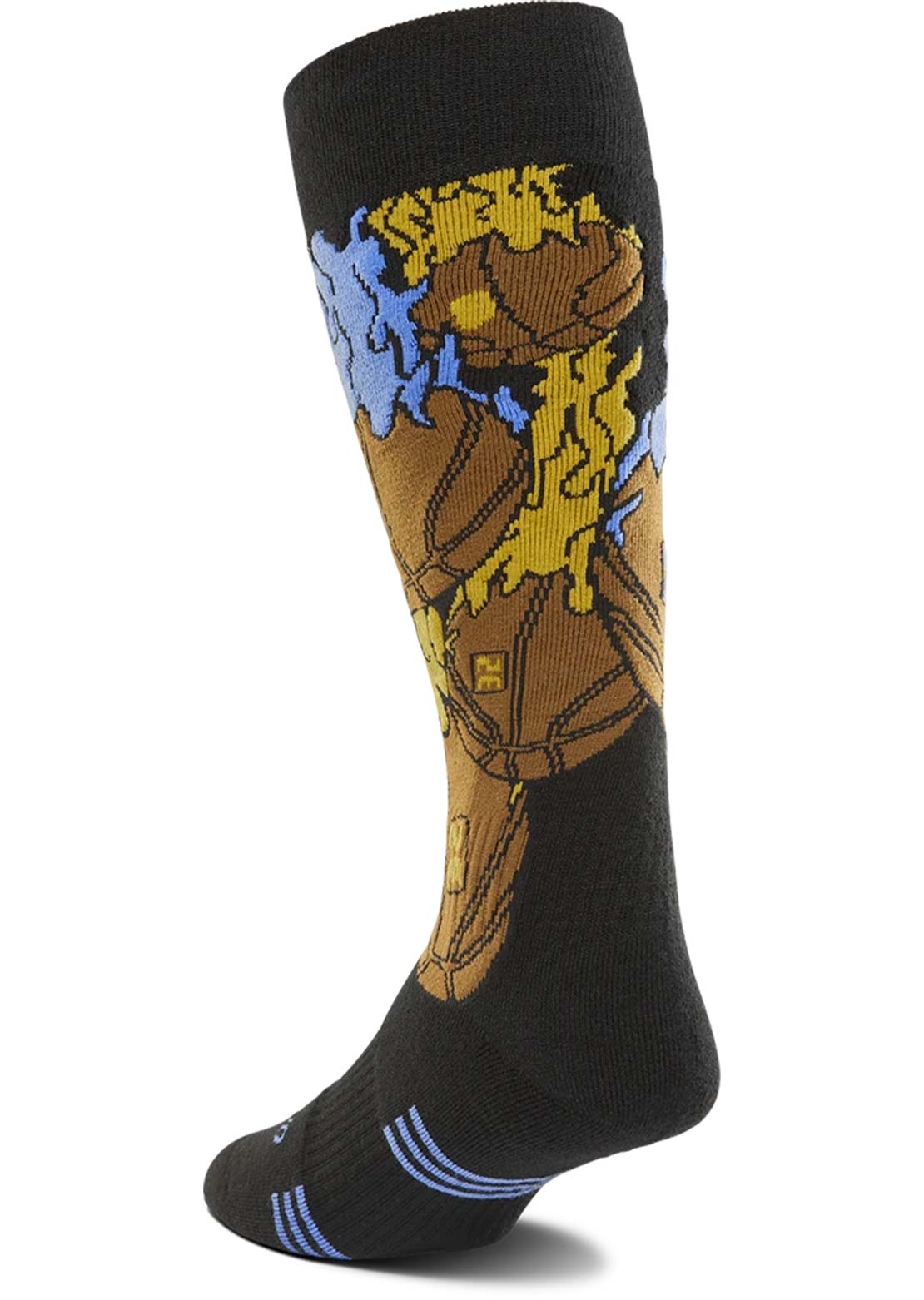 Thirtytwo Men's 32 Merino Socks Black