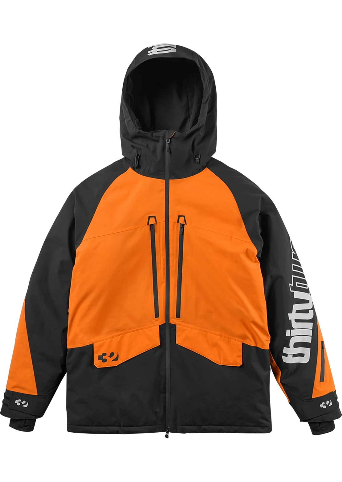 Thirtytwo Men's Lashed Insulated Jacket Black/Orange