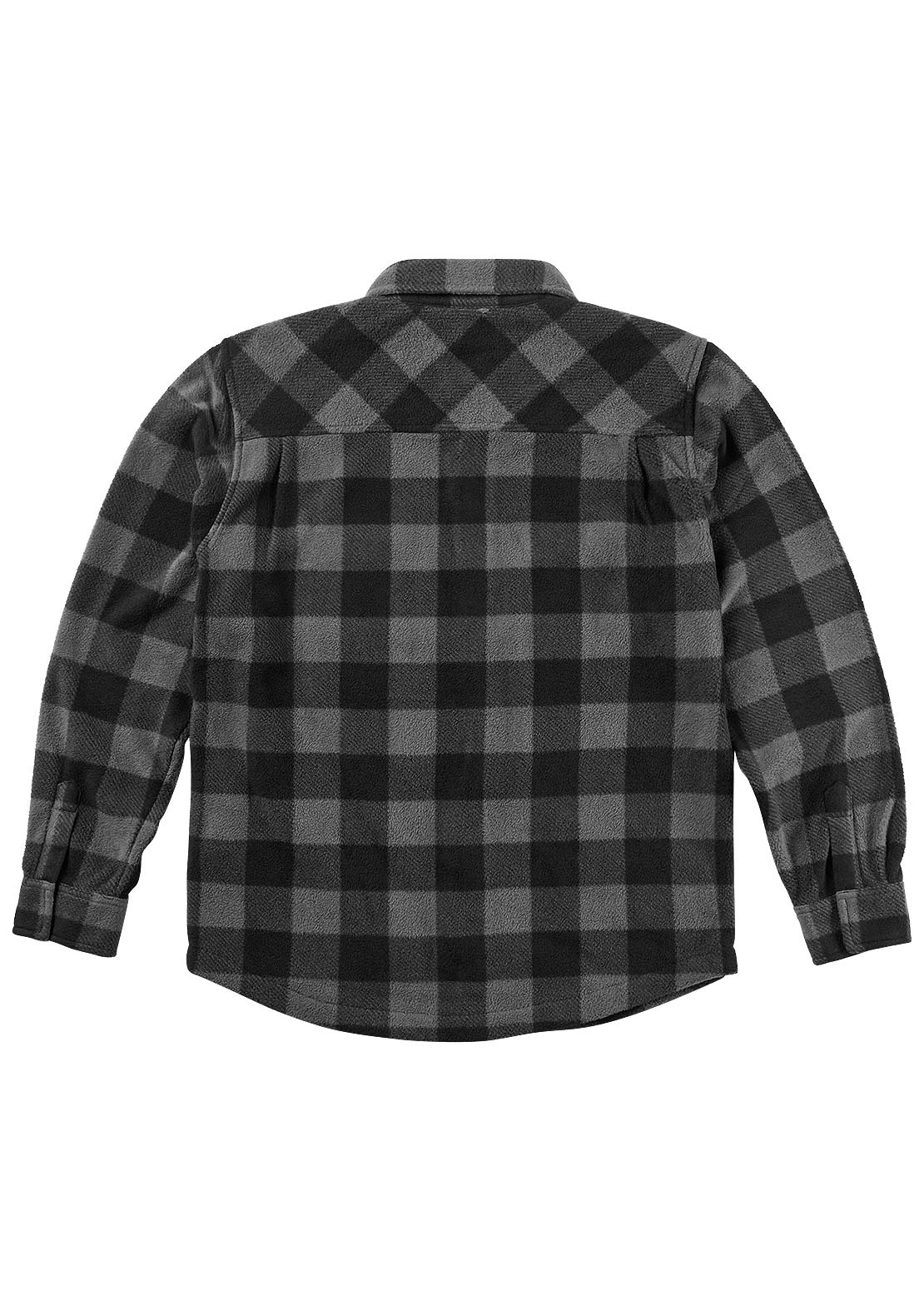 Thirtytwo Men's Rest Stop Button Up Shirt Charcoal