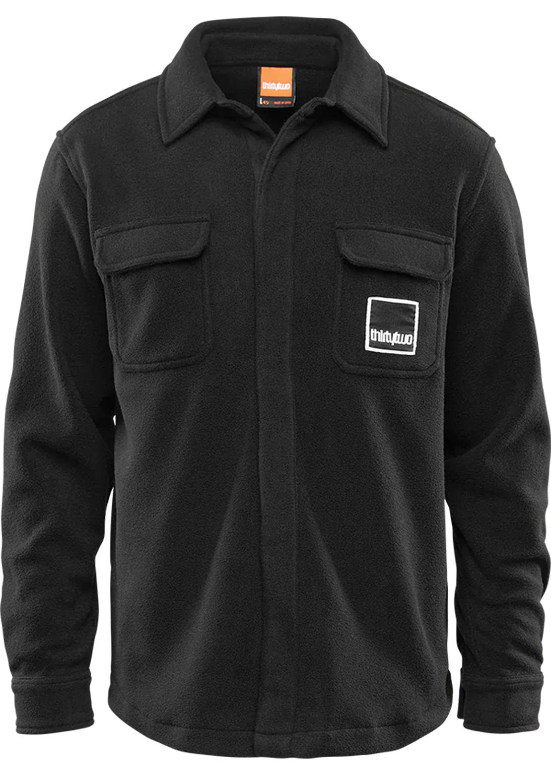 Thirtytwo Men's Rest Stop Button Up Shirts Black