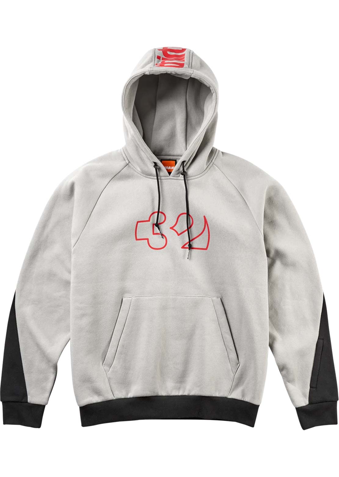 Thirtytwo Men's Team Tech Hood Cement