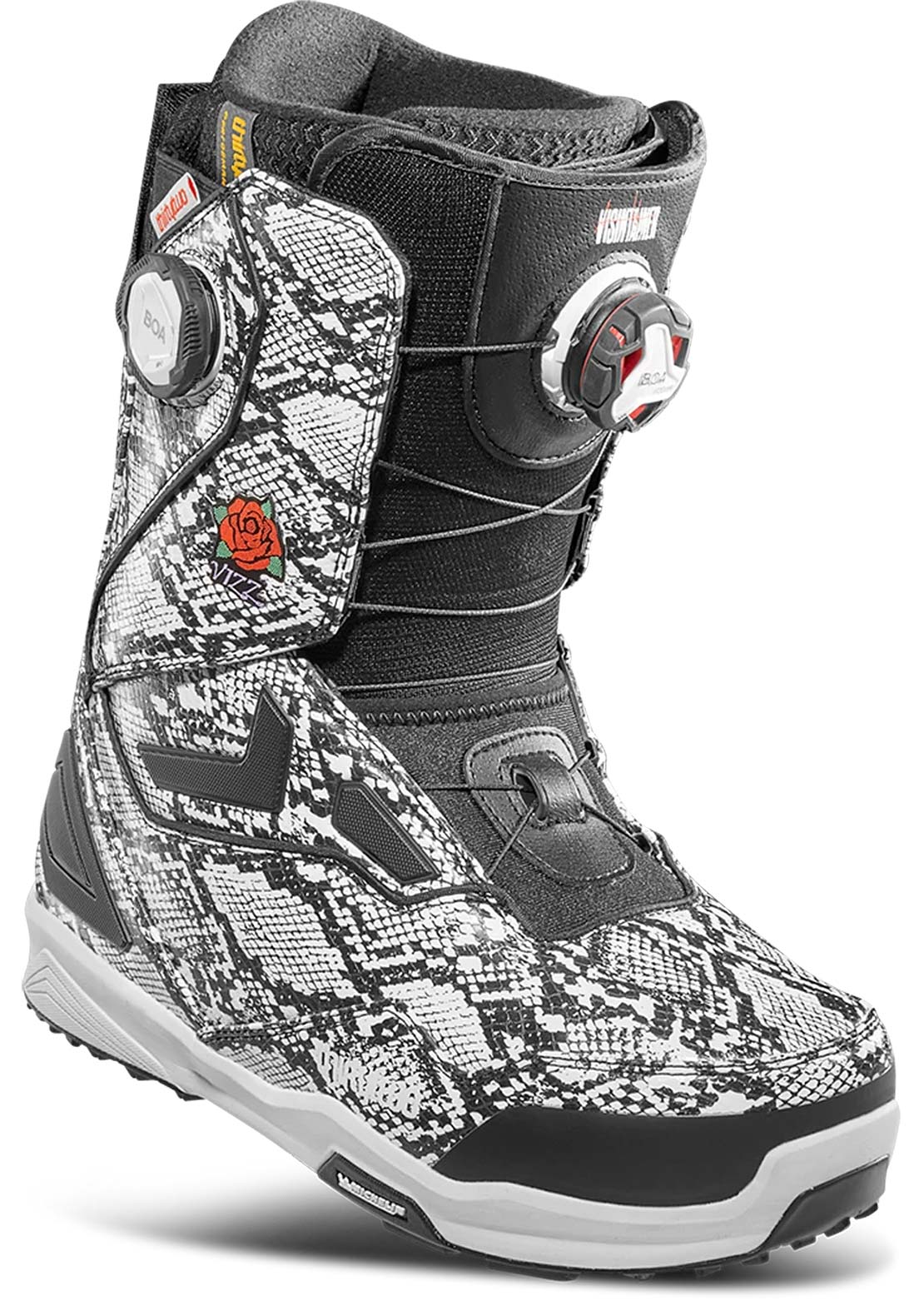 Thirtytwo Men's TM-2 DB Vizz Snowboard Boots White/Black
