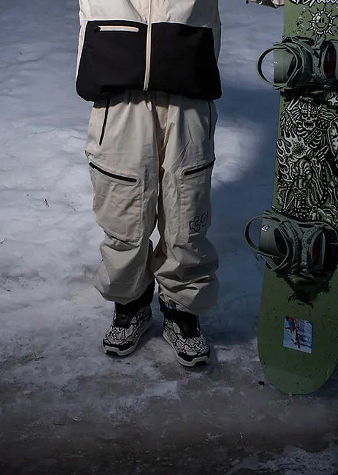 Thirtytwo Men's TM-2 DB Vizz Snowboard Boots White/Black