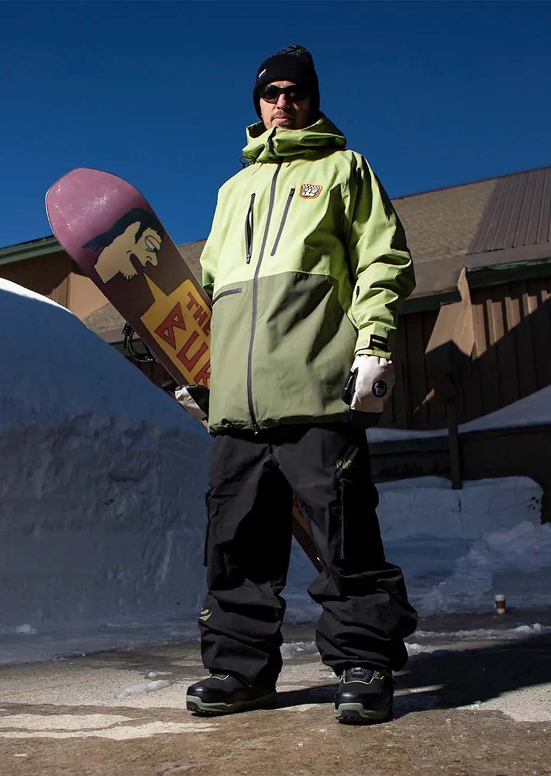 Thirtytwo Men's TM Recycled Patch Jacket Moss