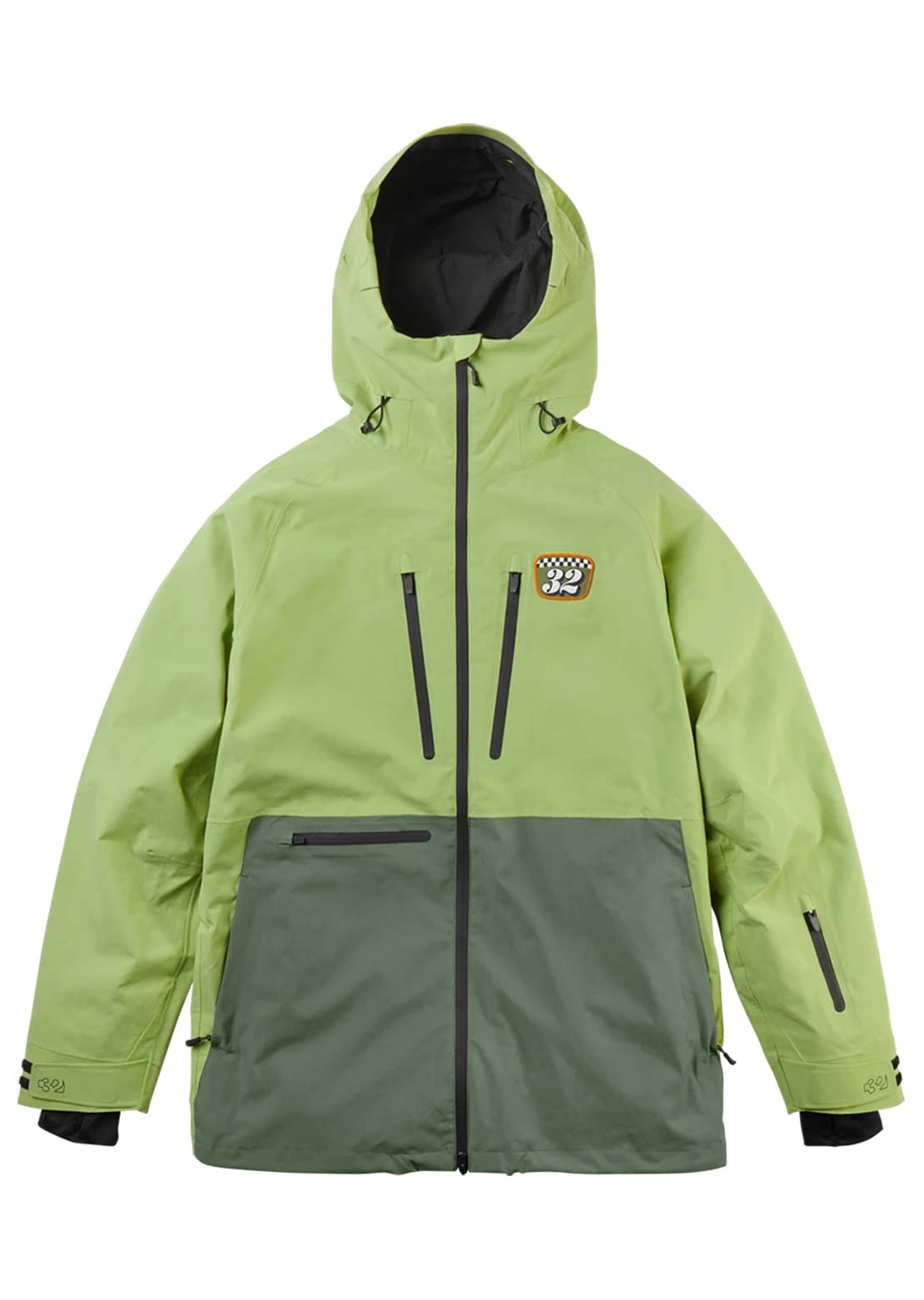 Thirtytwo Men's TM Recycled Patch Jacket Moss