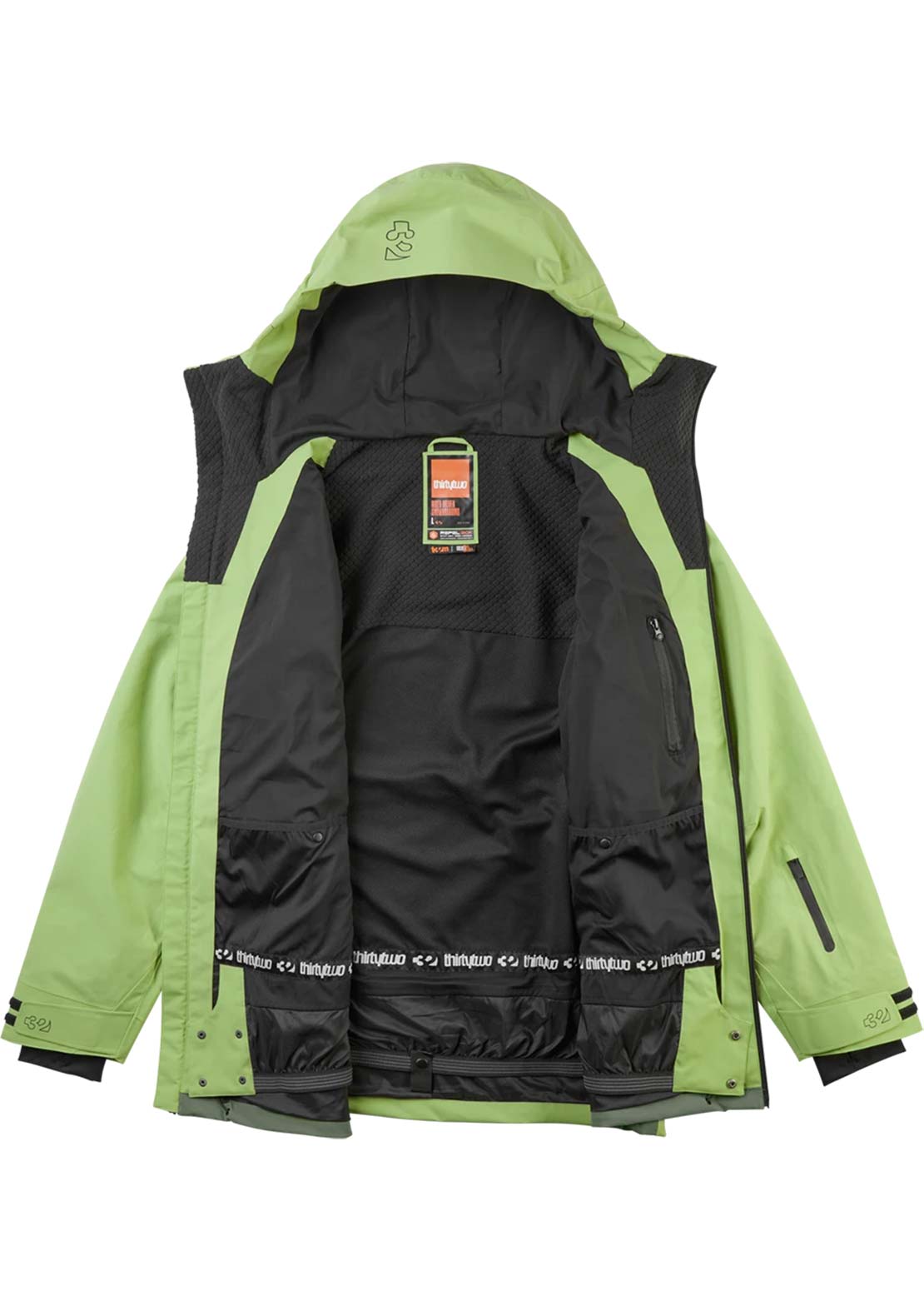 Thirtytwo Men's TM Recycled Patch Jacket Moss