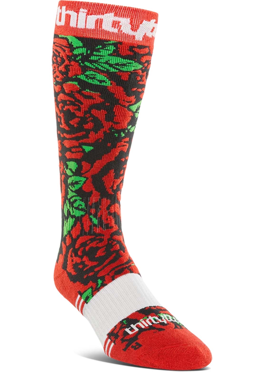 Thirtytwo Women's Double Socks Red/Black