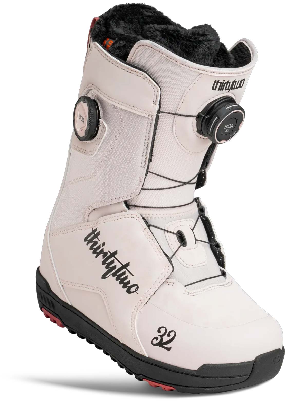 Thirtytwo Women's Lashed Double BOA Snowboard Boots Pink