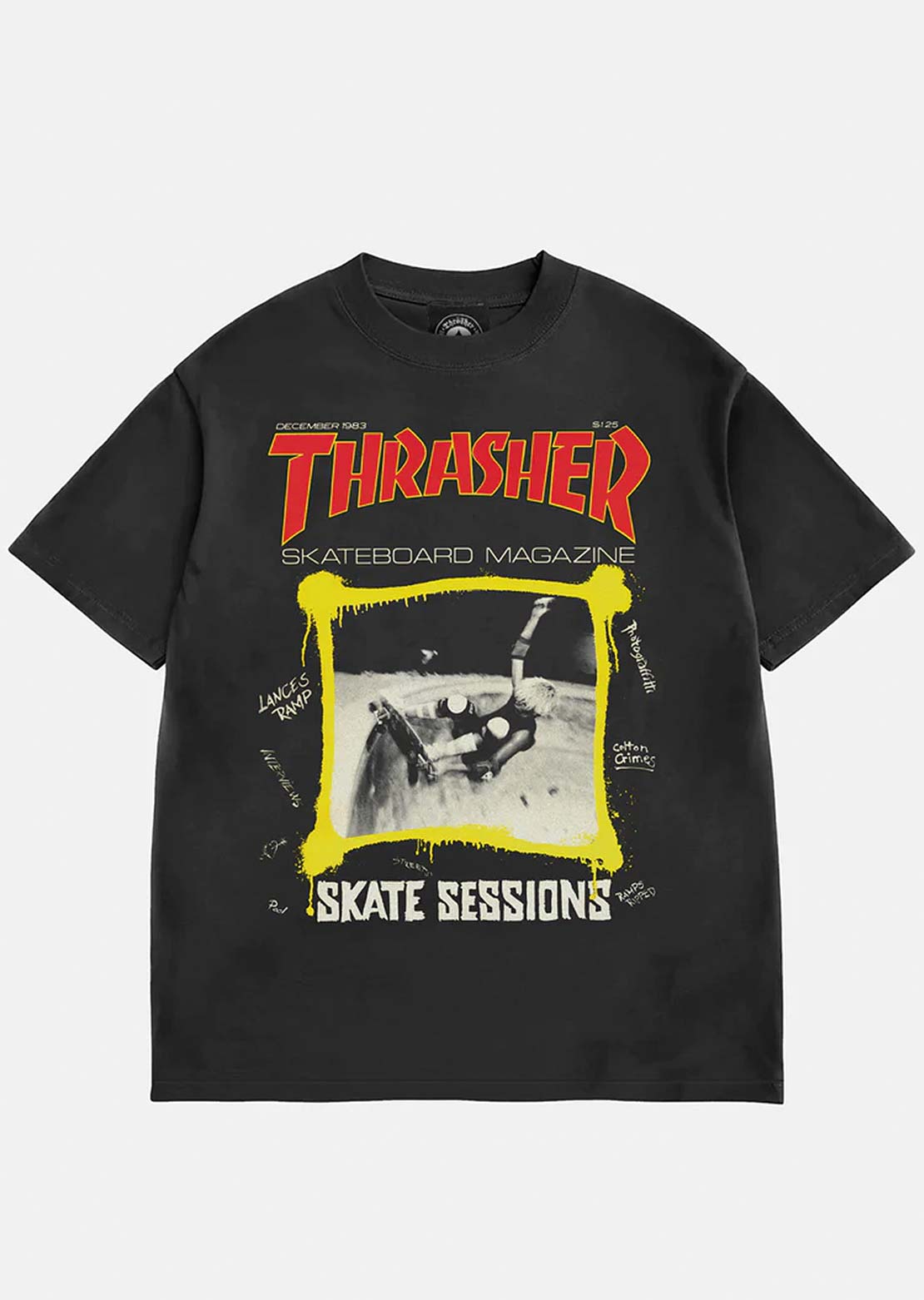 Thrasher Men's December 1983 Vintage T-Shirt