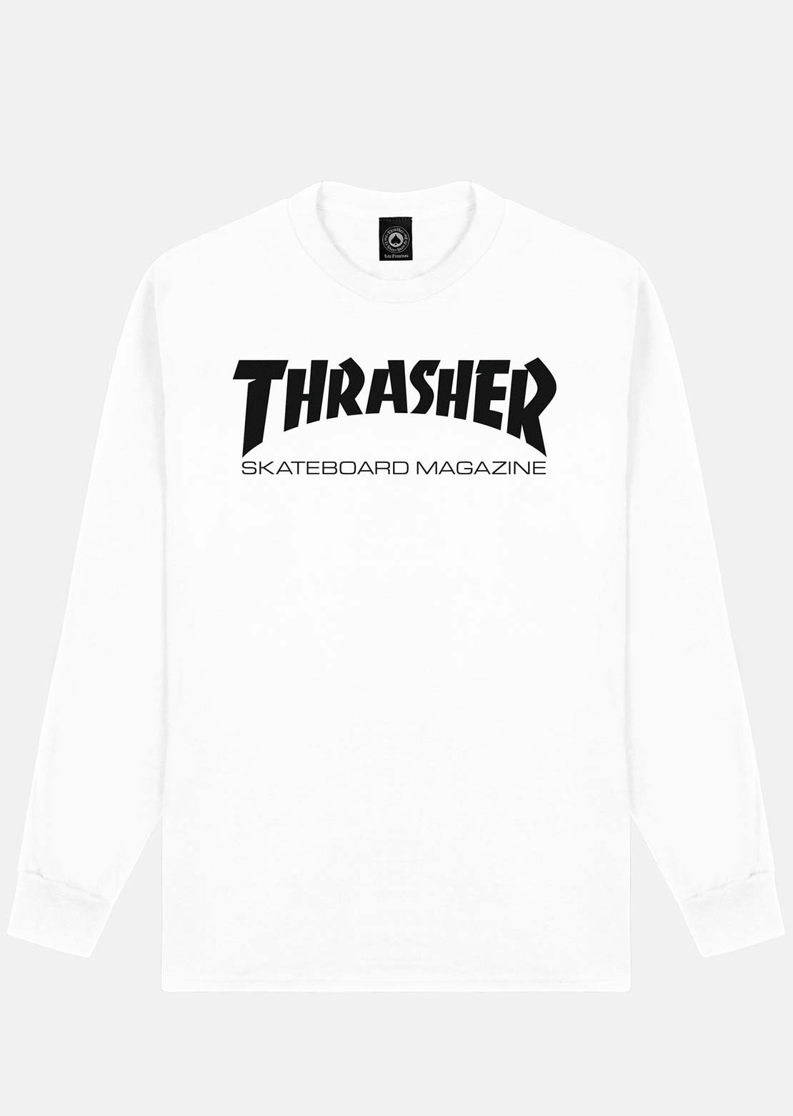 Thrasher Men's Skate Mag Longsleeve White