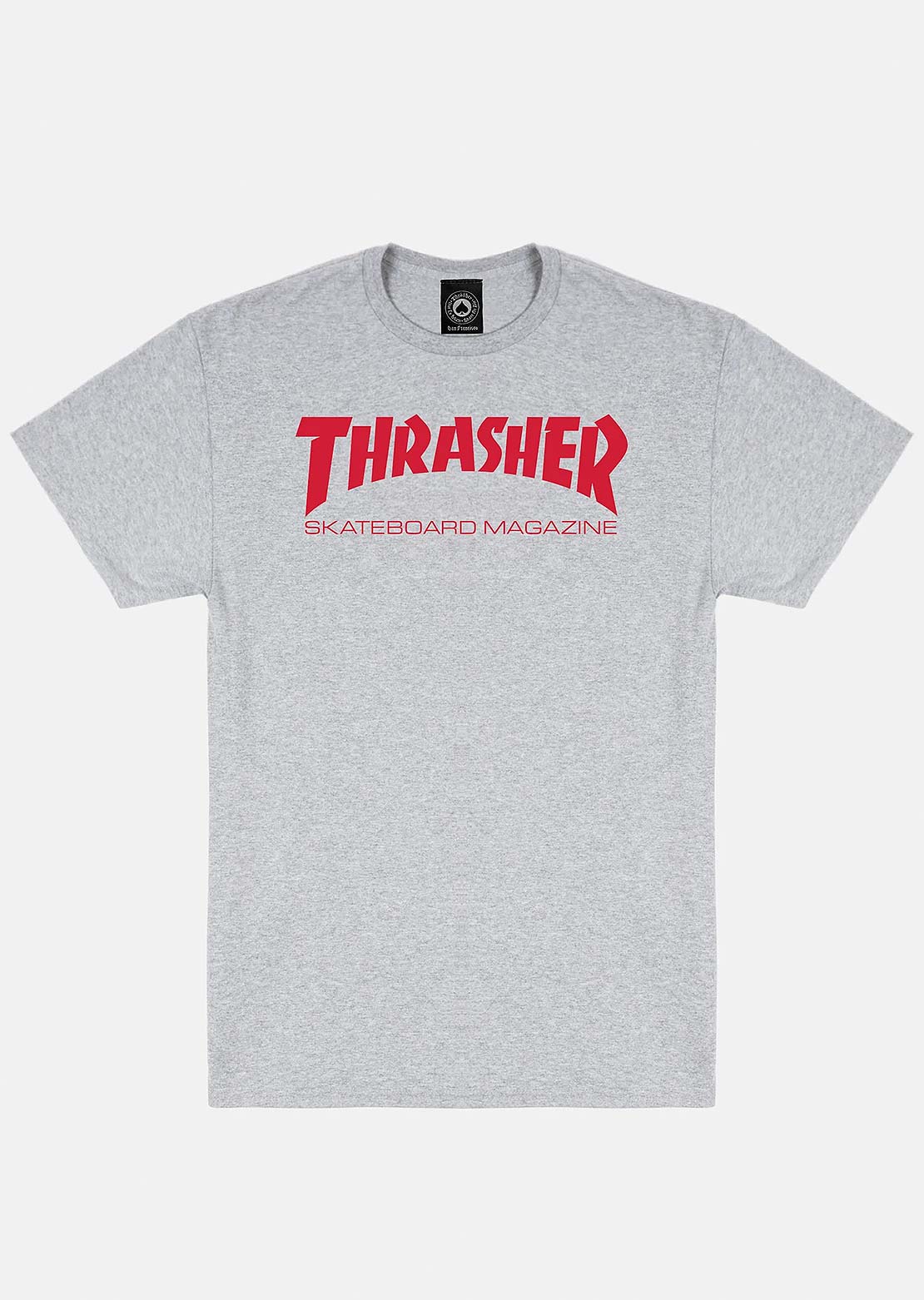 Thrasher Men's Skate Mag T-Shirt Grey/Red