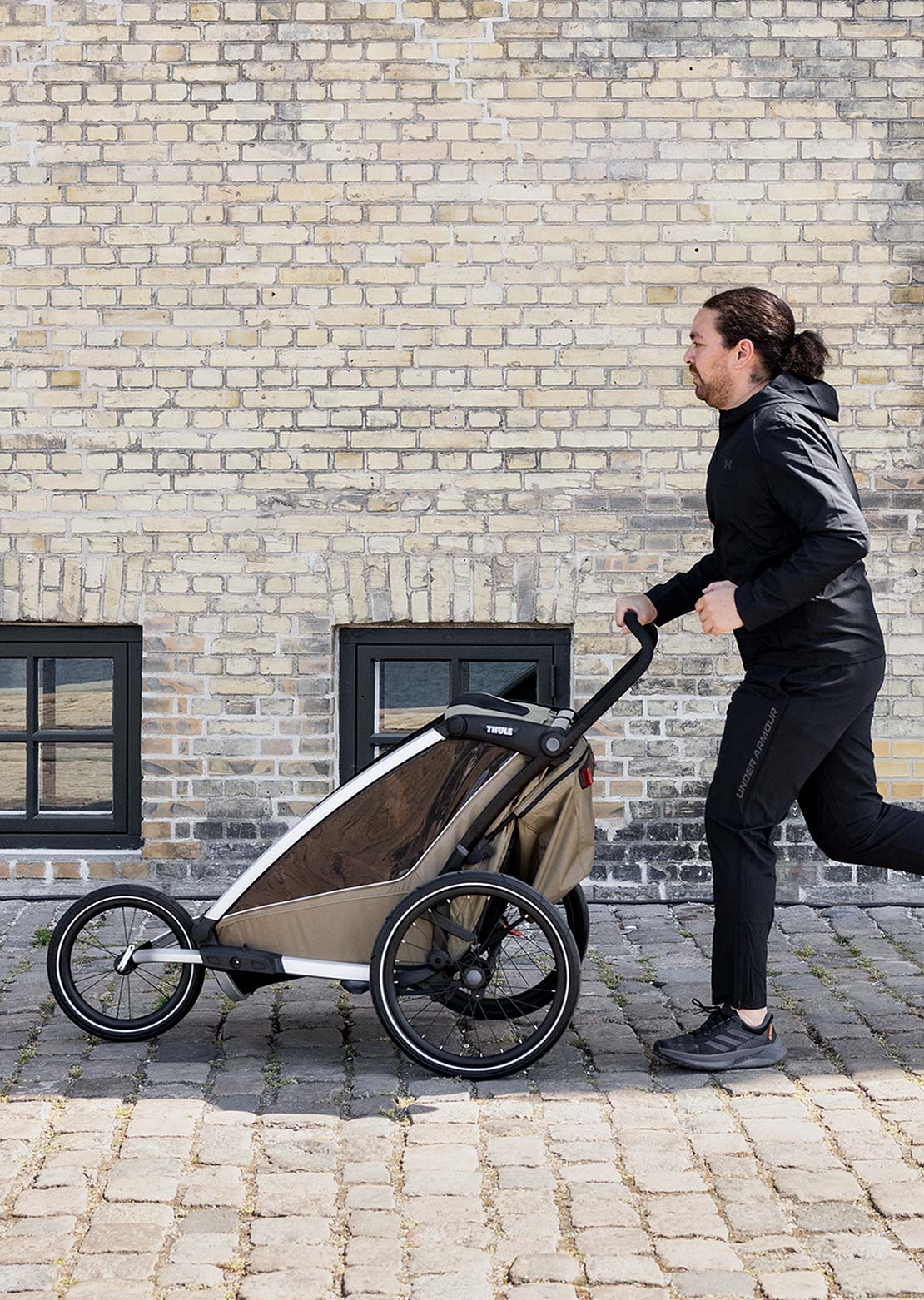 Thule Chariot Cross 2 Single Child Carrier Faded Khaki
